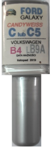 FORD CANDY BIELA FARBA NA ŠKRABANINY ARA 10ML