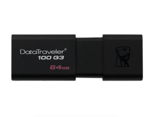 KINGSTON PENDRIVE MEMORY DT100 G3 USB 3.0 64 GB