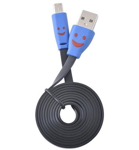 Samsung HTC MICRO USB kábel 1m SMILE (4533)