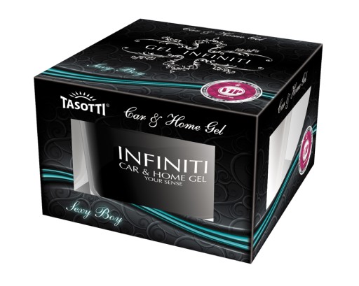 INFINITY permanentný osviežovač vzduchu gél BUBBLE GUM Tasotti 125