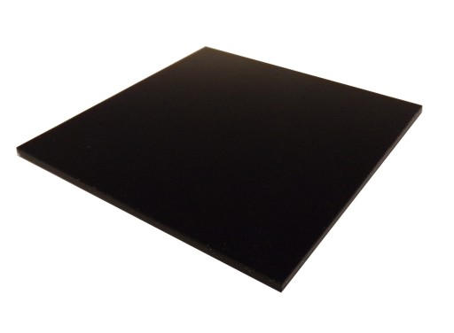 PLEXI. PLEX. PLEXI. ČIERNE REZANIE LASEROM 5 MM