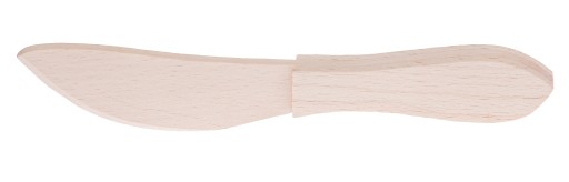 Nôž Nôž s rukoväťou, drevený, na MASLO, 19 cm, EKO!