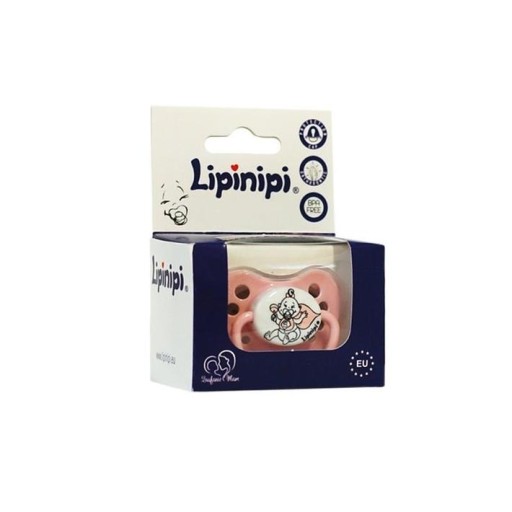 Lipinipi ukľudňujúci cumlík FUNNY TITULKY 0-6m