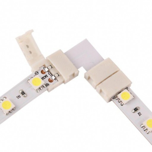 10mm L-typ lomený LED konektor 2368 ilove.osvetlenie