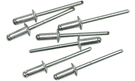 Hliníkové nity 9,6x3,2mm 50 ks. 70330 VOREL