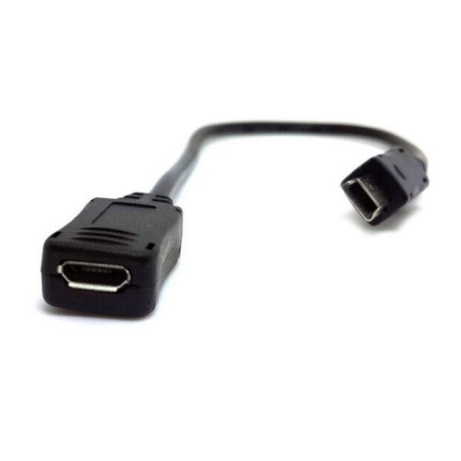 Káblový adaptér Adaptér z MicroUSB - MiniUSB FM