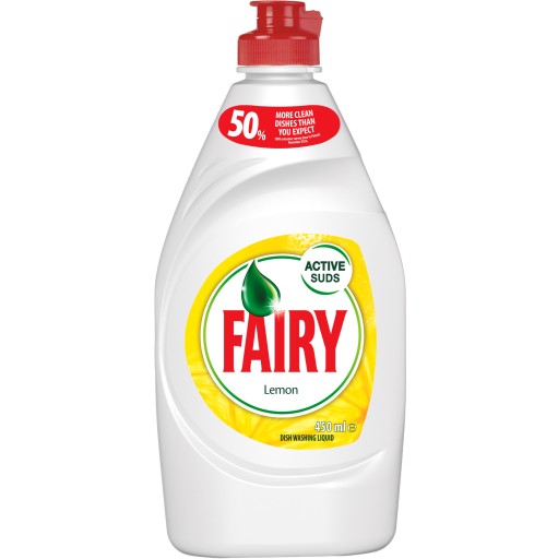 Fairy – Prostriedok na umývanie riadu, 450 ml – Citrón
