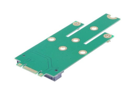 SSD ADAPTÉR KĽÚČ mSATA mPCI-E SATA3 na NGFF M.2 B