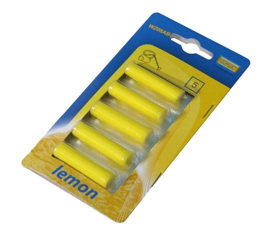 Vonná náplň Worwo do vysávača Lemon, 5 ks.