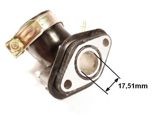 KONEKTOR, 4T SKÚTER, ČÍNA, PRE MOTOR GY6, KARBURÁTOR, PRIPOJENIE