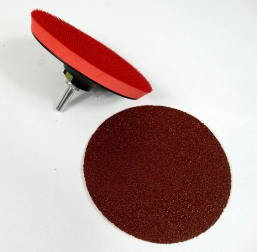 NÁSTAVNÝ DISK PRE BRÚSKU A VŔTAČKU 125MM + ADAPTÉR!