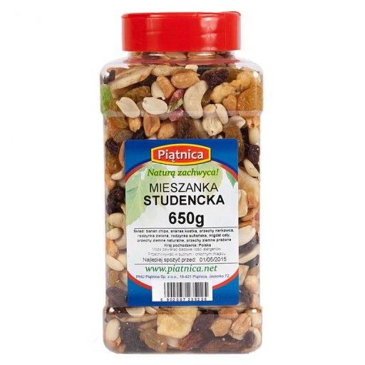 Študent Mix Jar 650g PIATOK