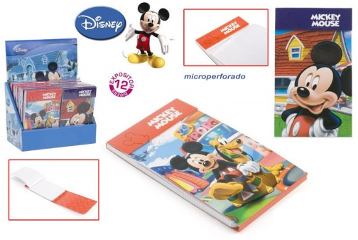 MICKEY MOUSE 2 NOTEBOOKY mriežka 72x120, 73329