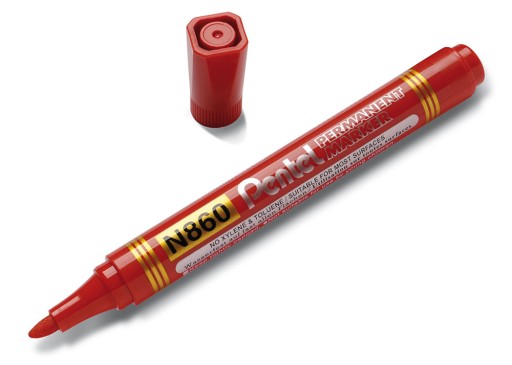 Permanentný popisovač PENTEL N860 EDGE čierny