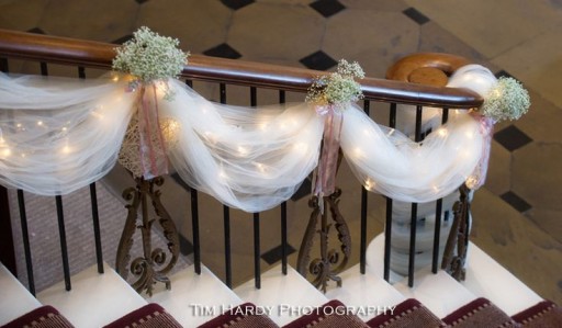 Organza organza BIELA - 36cm -- 9m