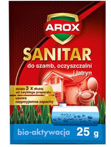 SANITÁRNA PRÍPRAVA. PRE septik, VRECKÁ 15X 25G