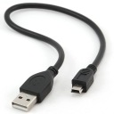 KRÁTKY USB-MINI USB kábel miniUSB AM-BM 30cm