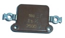 SĽUDOVÝ KONDENZÁTOR Strieborná Mica KSO-8 180pF 2500V