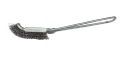 KOVOVÁ RUČNÁ DRôTENÁ KEFA 210 mm, ZAHNUTÁ