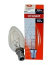 TRADIČNÁ ŽIAROVKA OSRAM SVIEČKOVÁ 60W E14 125-130V