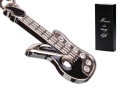 MUSIC GUITAR KEYRING hudobná kľúčenka GUITARIST
