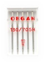 Poloplochá ihla 80 Organ ihla pre domáci strojček