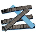 Lepené závažia BLACK Slim široká páska 10 ks!!