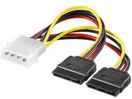 NAPÁJACÍ KÁBEL MOLEX SATAx2 SERIAL ATA DISKU