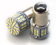 LED BAY15D 50 SMD P21W/5W studená 12V