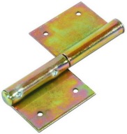 Kovaný plochý pozinkovaný dverný záves 120mm