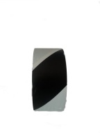 ČIERNO-BIELA ​​VÝSTRAŽNÁ PÁSKA 50 MM x 33 M OHS NA ČIAROVÚ SAMOLEPIACI