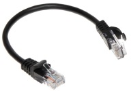 PATCHCORD RJ45/0.2-BLACK cat.5e BLACK 0.2m ABCV