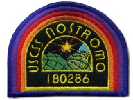 Alien, Alien - nášivka USCSS Nostromo - farba VYŠÍVANIE