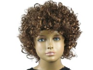 AFRO HNEDÁ Parochňa, BRUNET, KUČERATÉ VLASY
