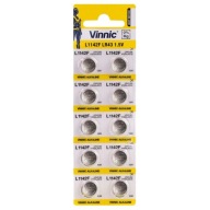 10x AG12 BATÉRIA VINNIC L1142 LR43 G12 186 L1142F