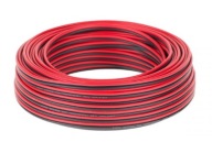 Kábel reproduktora 2x 1mm 10m (2282a)