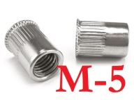 M5 NITOVACIA MATICA MINI KUŽEL POZINKOVANÁ 100 KS