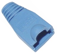 MODRÁ krytka zástrčky 8p8c RJ45 RJ-45 10ks.