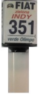 FIAT 351 VERDE INDY/OLIMPO LAK ŠKRABANÝ DOTYK