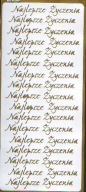 NÁLEPKY NÁLEPKY NÁVOD Všetko najlepšie