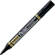Permanentný popisovač PENTEL N850, okrúhly, čierny
