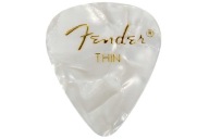FENDER mäkký originál Premium White Moto Pick