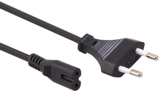 NAPÁJACÍ KÁBEL PRE RTV A DOMÁCE SPOTREBIČE 3M 8 2 PIN BYDGOSZCZ