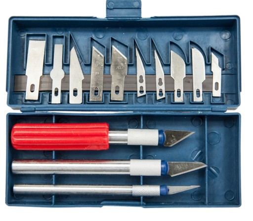 SCALPEL SADA MODELOVACÍCH NOŽOV SCALPEL 13 ks