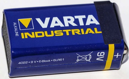 Alkalická batéria 6LR61 VARTA 2020 Batérie 6F22 9V