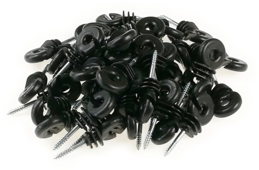 IZOLÁTOR KUS NA DRÔT, MOST, KÁBLE, SKRUTKOVANÝ FI6MM, POMELAC, 25 KS