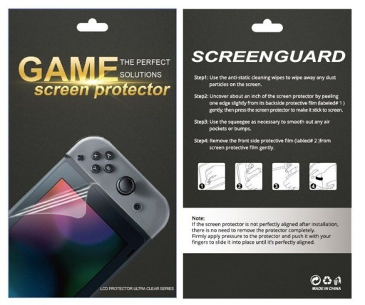Ochranná fólia na obrazovku konzoly Switch Lite