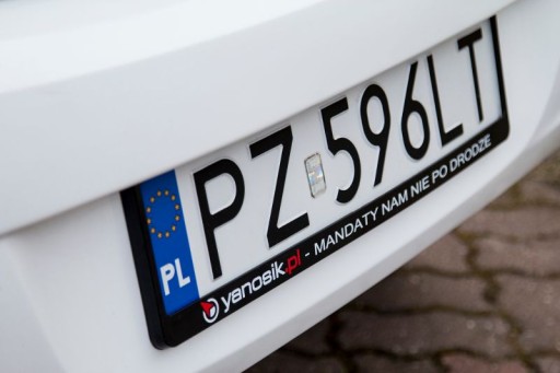 RÁM NA SPZ s logom Yanosik