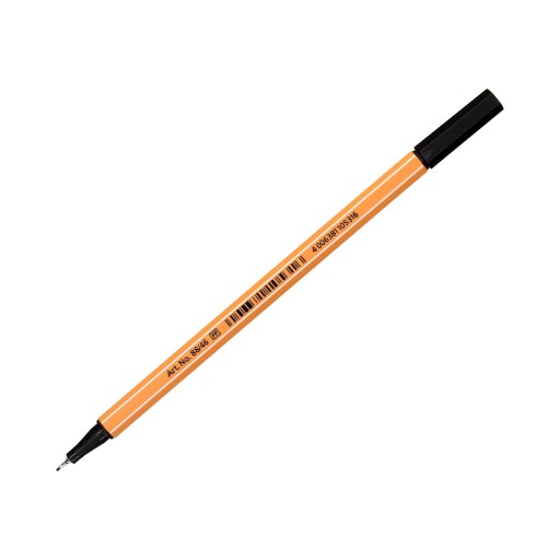 Čierna jemná linka Stabilo Point 46 0,4 mm