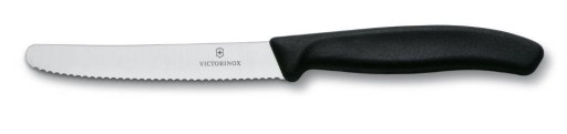 VICTORINOX Nôž NA RAJKY 6.7833 ZÚBKOVANÁ ČEPEL 11CM